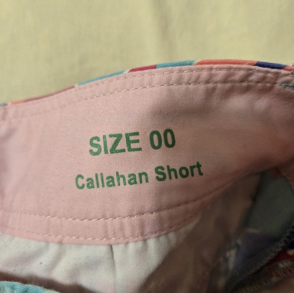 Lilly Pulitzer Callahan Short Multi Trippin and Sippin Size 00 - Picture 4 of 6